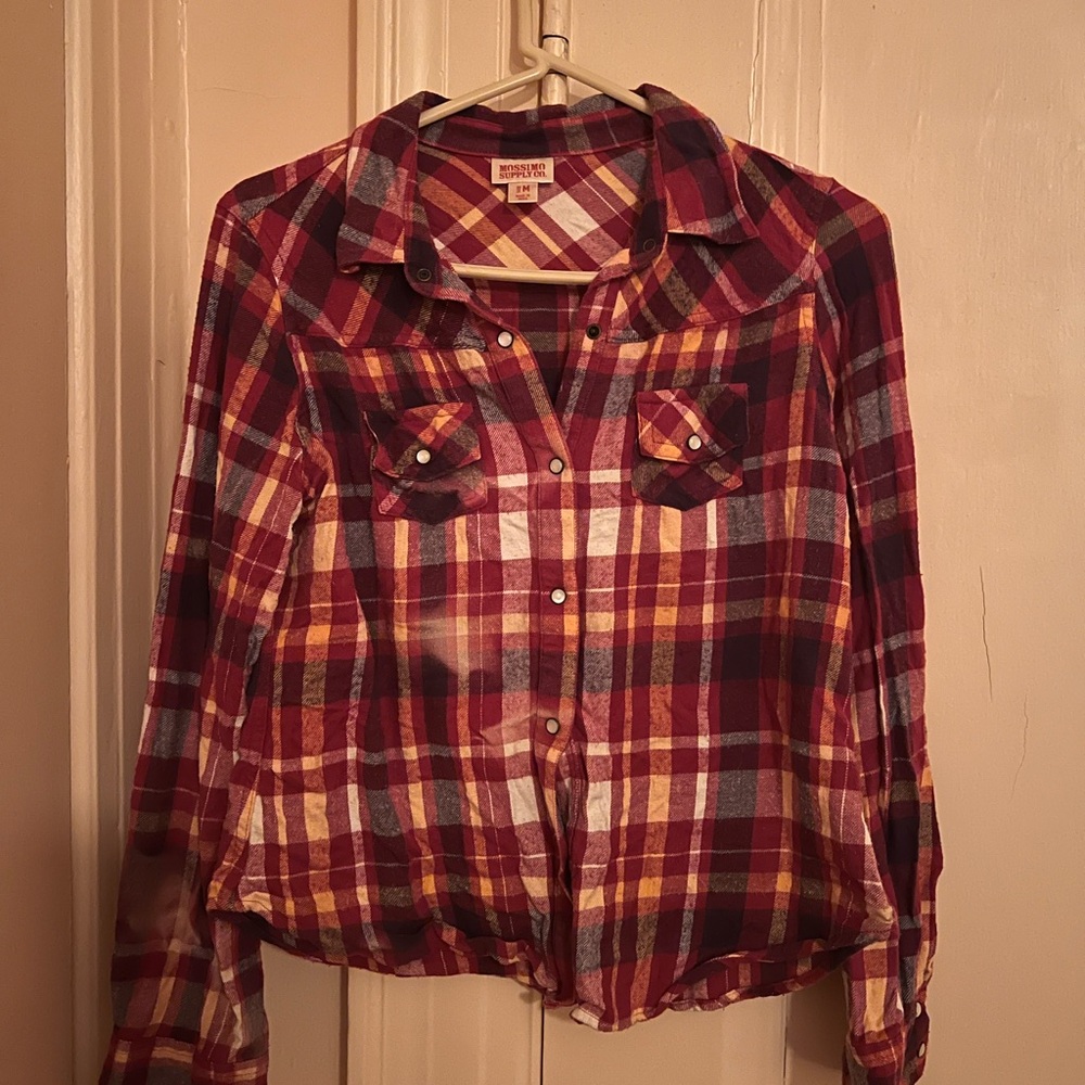 Pink Flannel Shirt